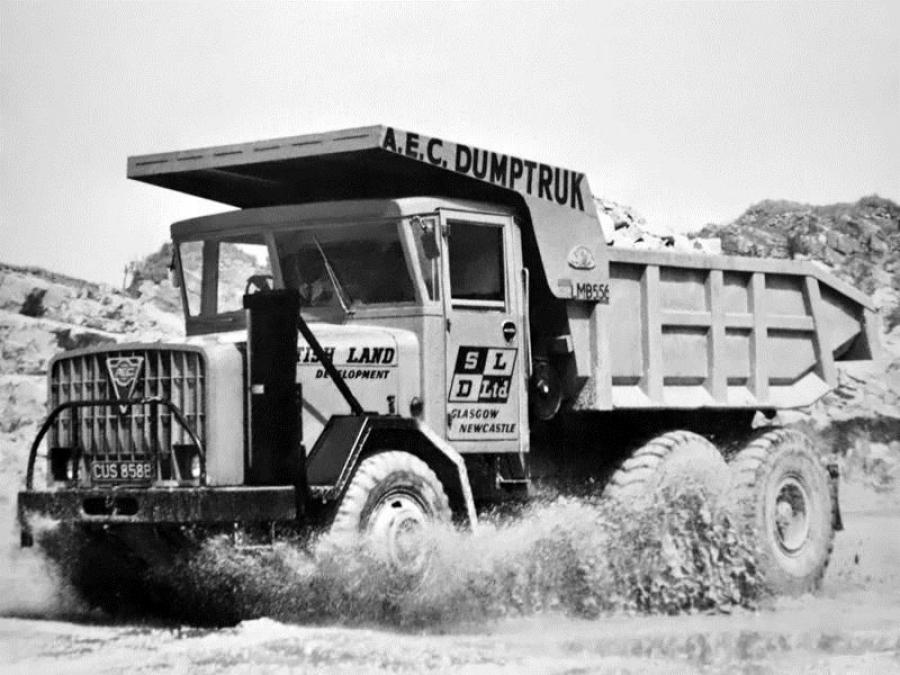  AEC 690 Dumptruck 10 (BDK6R) 1964 года  (фото 6 из 7)